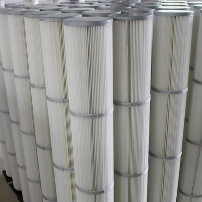 Cartucce di filtro dell'aria/filtro industriali bianchi dalla cartuccia collettore di polveri